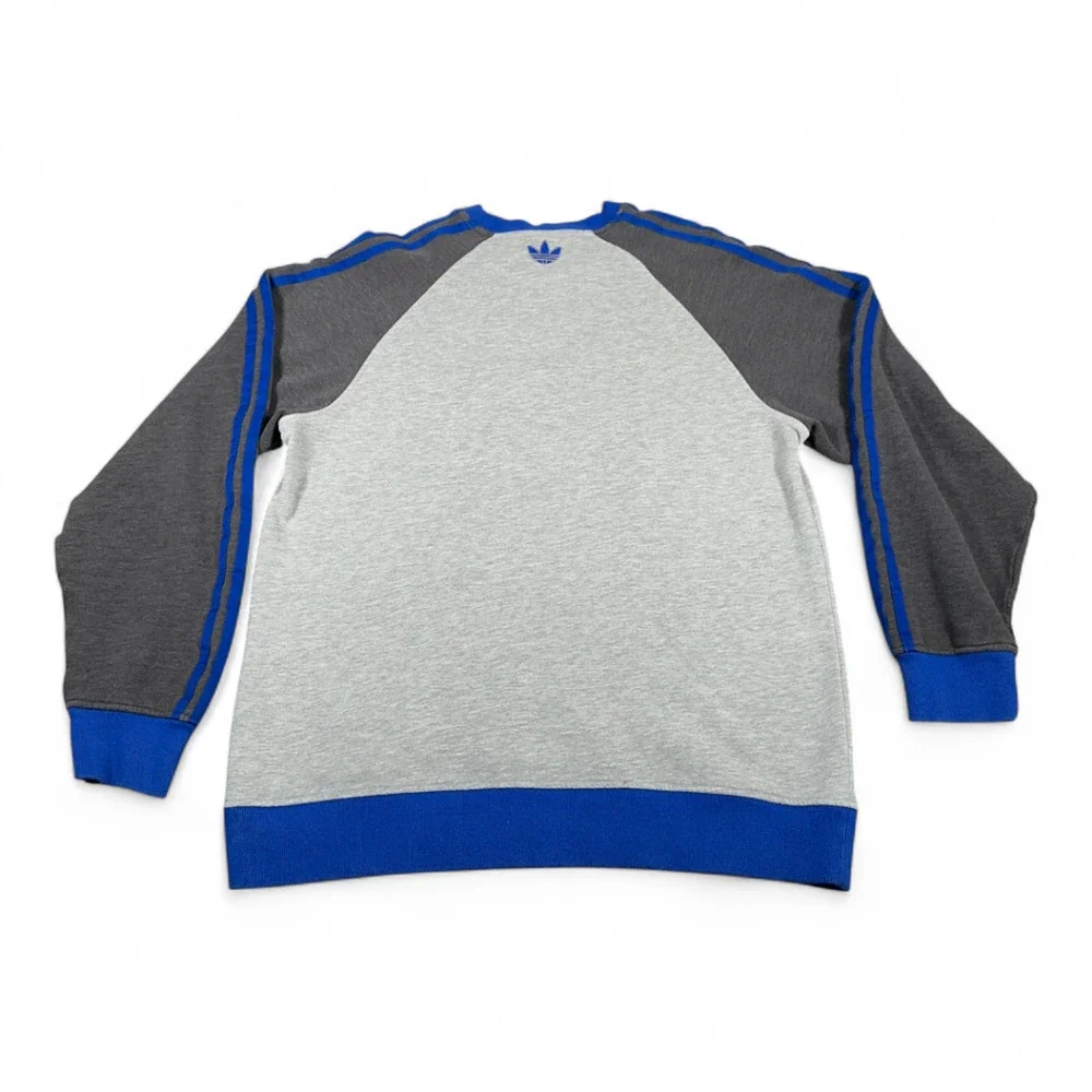 Indiana Pacers Sweater Adult EXTRA LARGE Gray NBA Basketball Adidas Sweatshirt